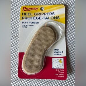 HEEL GRIPPERS Soft Rubber For All Shoe Types By Premier